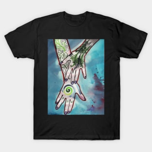 pnw tattooed hands T-Shirt